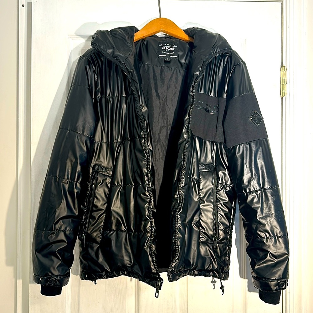 XIOS New York Black Puffer Jacket size M